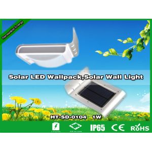 1W Smart Solar LED Doorfront Light|solar wallpack light