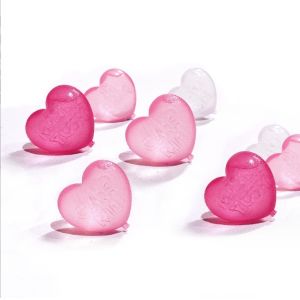 Quality Ice Cream Tools Plastic Heart Shape Ice Cube for Beer Cooling Food Grade Bar Accessories for sale