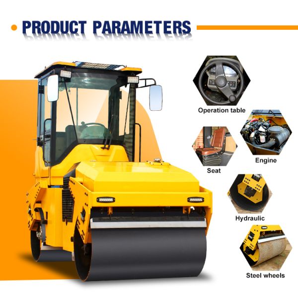 Cheap 3ton Road Roller Two Wheel Vibratory Compactor Diesel Mini Asphalt Roller China Road Roller Price