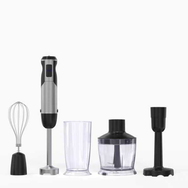400W 600W 800W Stick Hand Blender With Dual Whisk / Milk Frother