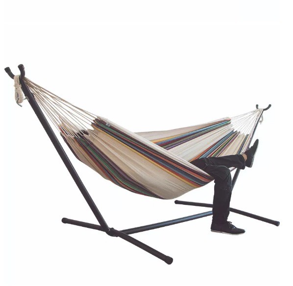 Buy Custom Outdoor Folding Hammock 2 People Heavy Duty Hammock Stand at wholesale prices