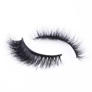 Fluffy False Lashes Faux Mink , 20mm Wispy Faux Mink Lashes