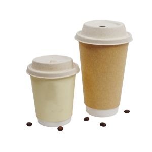 Disposable takeaway paper cup wholesale customized biodegradable hot cold drink