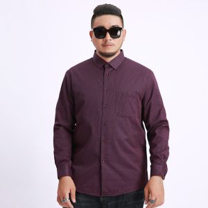 Full Sleeve Winter Fleece 6XL Trouser Shirt for Men in Korean Henley Custom Silk