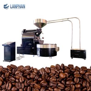 Industrial Automatic Espresso Coffee Roasting Machine 60kg Coffee Bean Roaster