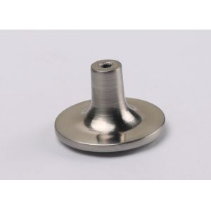 Brushed Nickel Unique Furniture Cabinet Knobs Dia 35mm Fashionable Style