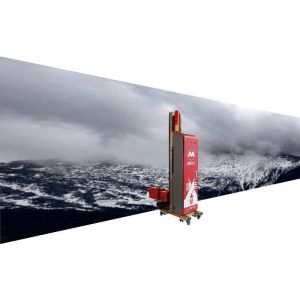 Rohs For Ink Zkmc Vertical Robot Wall Printer Machine