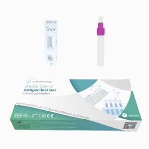 15-20 Minutes 70mm SARS-CoV-2 Antigen Test Set Nasopharyngeal Swab 1 piece