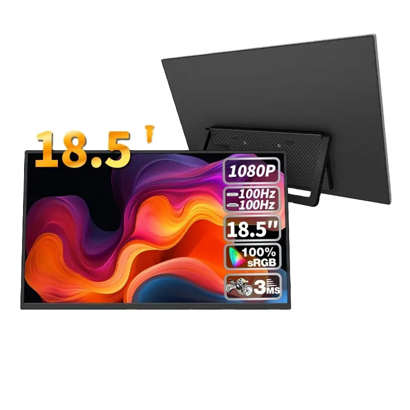 Quality 18.5&quot; Smart Portable Monitor For Mini PC Laptop Phone Xbox PS4 PS5 Switch for sale