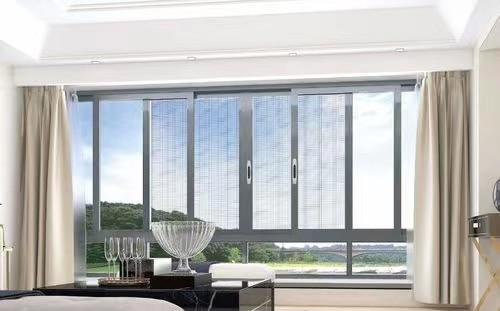 Buy Fluorocarbon Spray Aluminium Sliding Windows for Modern Design at wholesale prices