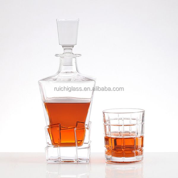 Hot Stamping Gin Rum Alcohol Whiskey Bottle 100ml 375ml 500ml 750ml Liquor Glass