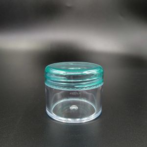 Transparent Customized Plastic Cosmetic Jar with Smooth Surface Performance