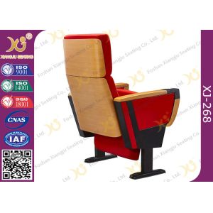 Powder Coating Colleage Lecture Hall Seating With Floor Mounting Base / Robust