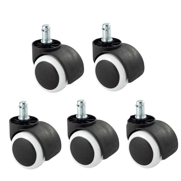 Buy Efficiently Designed Office Chair Caster Wheels With 40kg Capacity at wholesale prices