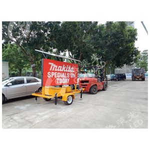 70° Viewing Angle Outdoor Waterproof Truck LED Billboard Mobile LED Video