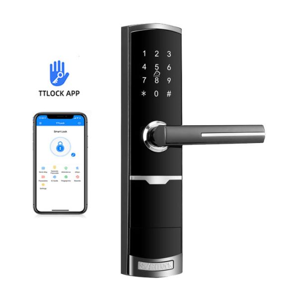 Buy Fireproof App Intelligent Door Lock 45mm Home Smart Lock at wholesale prices