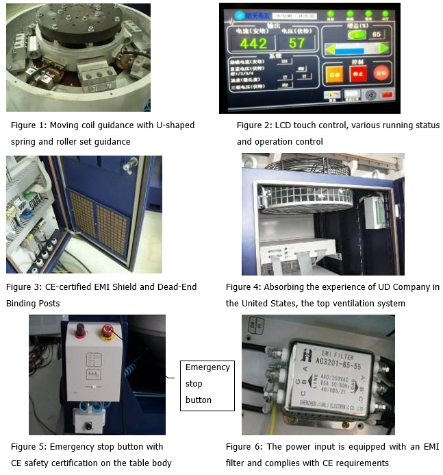 1000Hz Electric Vehicle Battery Pack Vibration Table Test Equipment