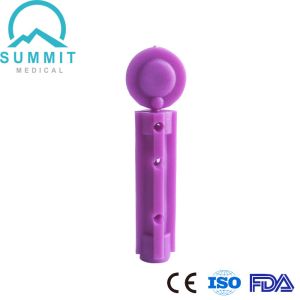 Purple Sterile Single Use Ultra Thin Lancets 30 Gauge Universal