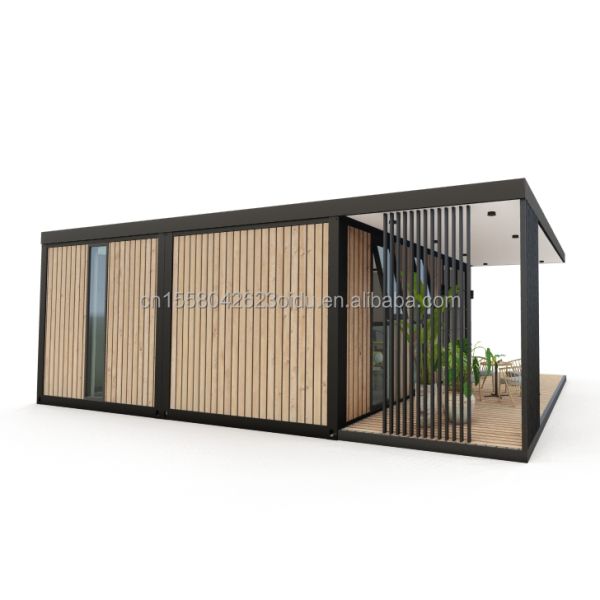 Steel Frame Galvanized Steel Bending 180g Modern Luxury Design Small Prefab Bedroom for Outdoor Garden Home Villa Sale