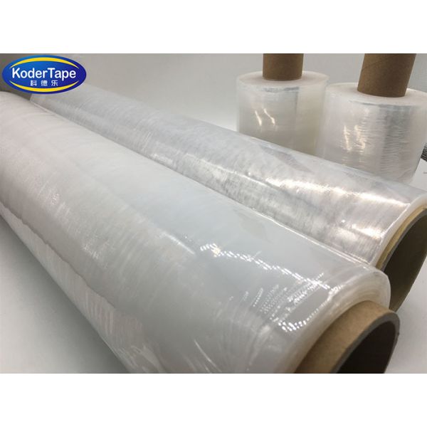 Buy Stretchable Anti Cracking Strength 35 Mic Pallet Stretch Film at wholesale prices