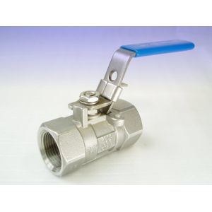 Quality 1/2&quot; Reduced Port Stainless Steel Ball Valves One Piece With Locking Handle for sale