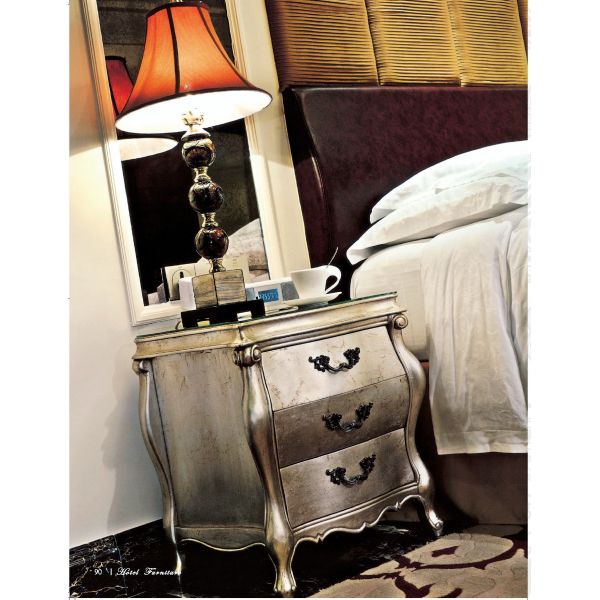 Buy Luxury Hotel Bedroom Room Furniture,Nightstand,Side Table,SR-026 at wholesale prices