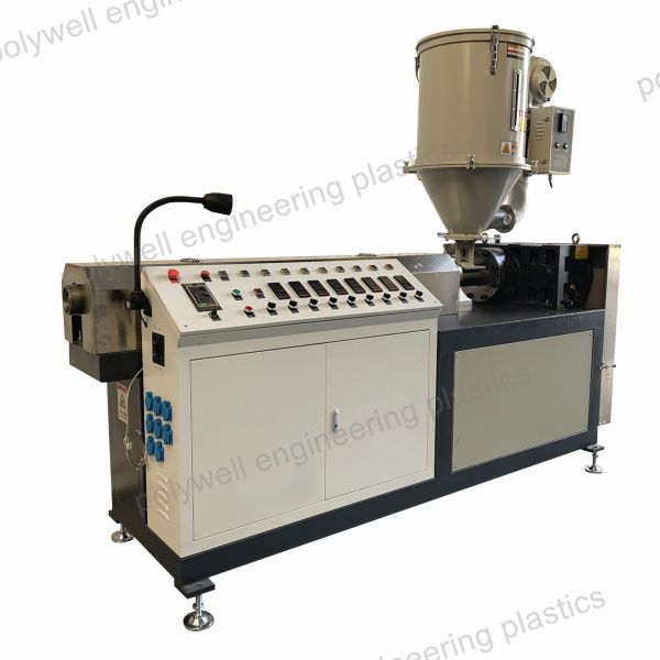 Buy PA66GF25 Plastic Extrusion Line Machine Granules Processing Thermal Break Strips at wholesale prices
