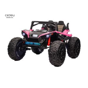 Two Wheel Drive Children Ride In Car Black Pink White