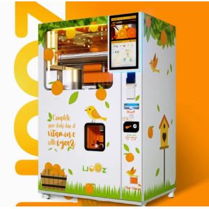 China Customizable Automatic Juice Vending Machine With LED Lighting System on sale China Customizable Automatic Juice Vending Machine With LED Lighting System on sale