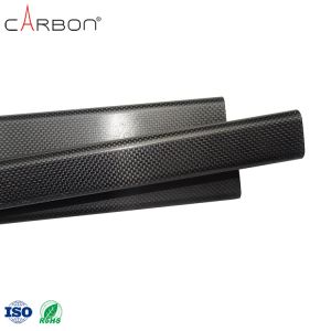 Customized Logo Carbon Fiber Tube Round Oval Square Shapes CBST001