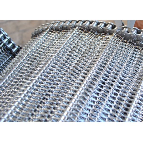Buy Heat Resistant Spiral Conveyor Belt Wire Mesh For Food Drying at wholesale prices