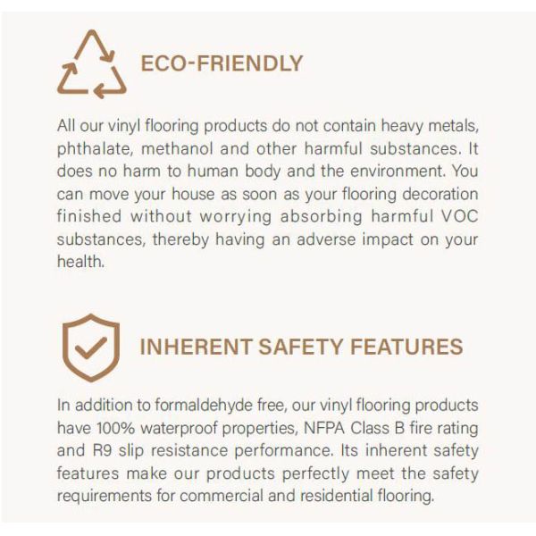 Anti Skidding SPC Click Lock Flooring Wood Texture 4mm 5mm Plastic Floor Tiles