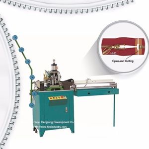 Quality 0.40KW 220V Auto Metal Zipper Cutting Machine with 2.12*0.71*1.80 Dimensions for Industrial Manufacturing for sale