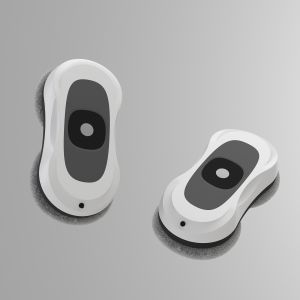 5 mins/m2 Cleaning Speed Electric Robot Vacuum Cleaner for Building Glass Window