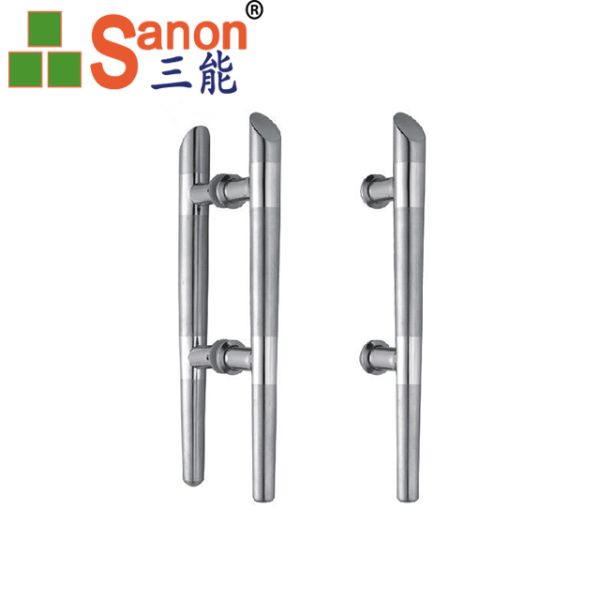 304 316 Grade Stainless Steel Pull Handle Double Side Design ASTM Standard