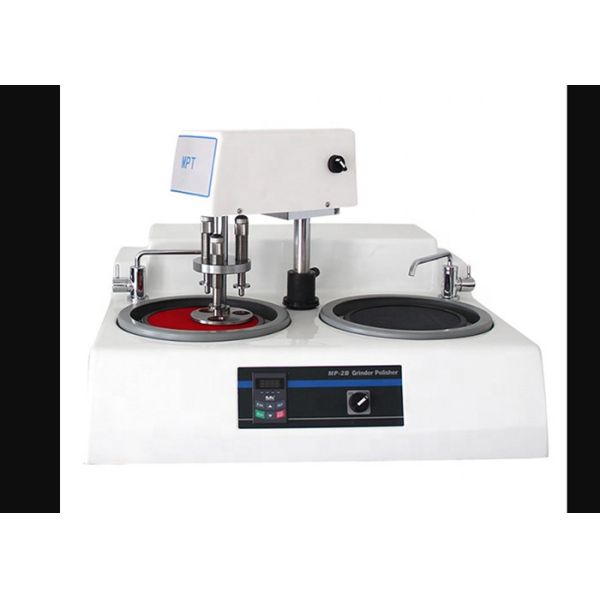 Double Disks Metallographic Sample Grinding And Polishing Machine With Stepless