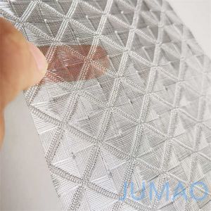 Moisture Proof Metal Mesh Laminated Glass For Advertising