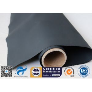 260℃ Satin Weave 80/80g Coating C-glass Silicone Coated Fiberglass Fabric 0.45mm