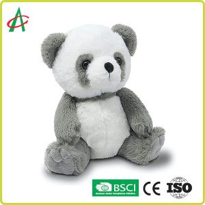 Custom 25cm Height Vivid Cuddly Panda Stuffed Animal