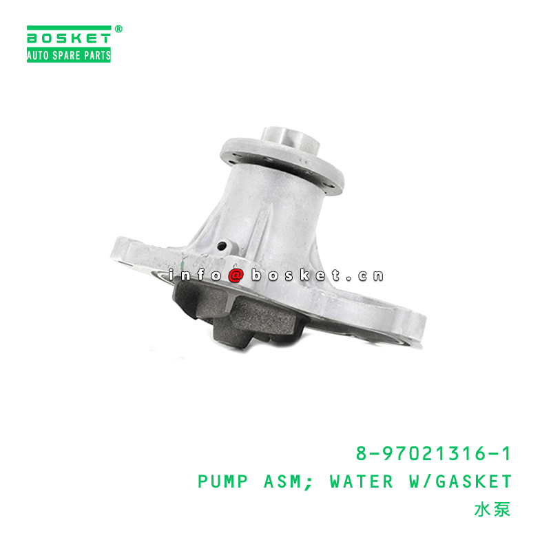 8-97021316-1 Water Pump Assembly With Gasket 8970213161 for ISUZU XD 4JA1 4JB1