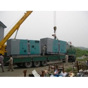 Professional Silence Soundproof Genset Power Plant , Man Containerised Generator