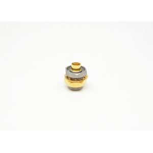 DC - 40GHz Frequency SMP RF Connector 50Ω Impedance Gold Plated Male Type