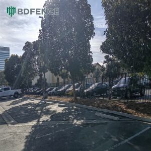 Dependable Tubular Steel Fence Weather-Resilient