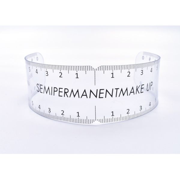 3D Eyebrow Disposable Microblading Ruler / Sticker Shaping Soft Permanent Makeup Measure Tool