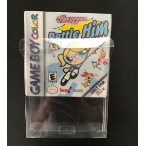 Glossy Clear blank PVC Packaging Box with a printing insert