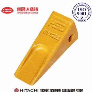 EX70 EX60 25S 25RC 021S TB00395 Excavator Flat Bucket Teeth Self-Cleaning