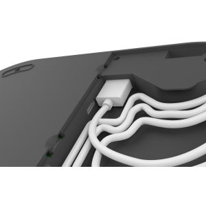 FCC ROHS Metal Wireless Charging 15W Zinc Alloy Wireless Charger Bracket