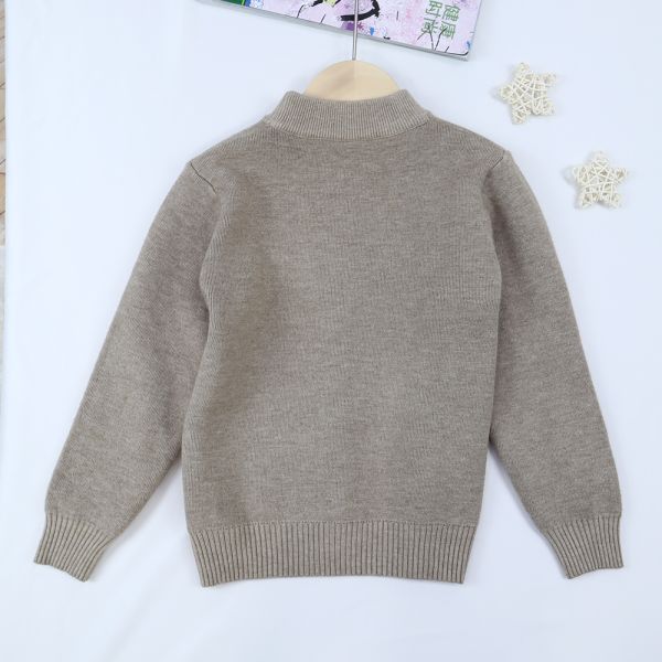 Stock Lovely Baby Boy Girl Autumn Winter Clothes Long Sleeve Crew Sweater