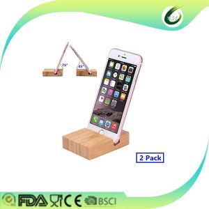cheap bamboo mobile phone holder