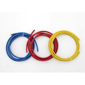 Polyester Fiber Spiral Hose Pipe , Yellow Jacket Refrigerant Hoses